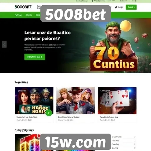 Avaliação da usabilidade e design do site 5008bet